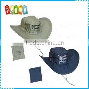 Fashion and portable foldable cowboy hat