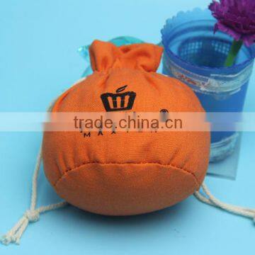 Eco material of high quality drawstring jute bag