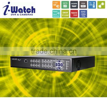 IW-1800T-A AHD 8CH 1080P IP CAM H264 Hybrid DVR