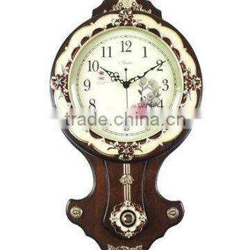 Antique Retro Big Size Digital Wall Clock Battery Operated