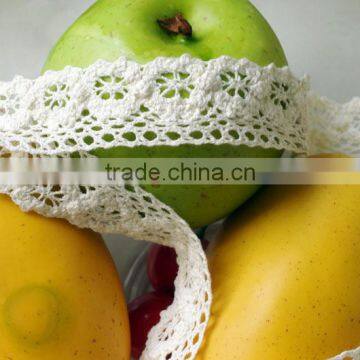 White Cotton Lace Ribbon Address Acceory C250111 photo-5