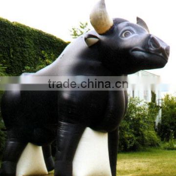 inflatable bull,black bull for sale