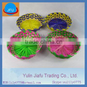 Wholesale Chinese basket coloured cheaper bamboo egg tray