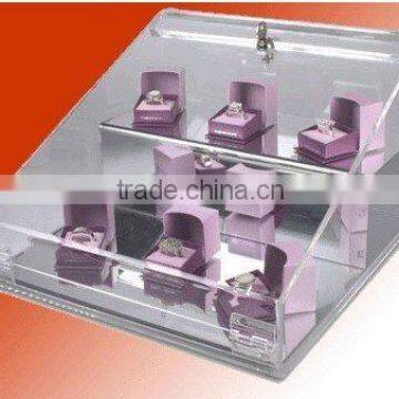 Acrylic Jewelry Display Showcase With Lock C0106032