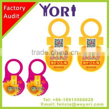 Yori High Quality Bottle Hang Tag Label
