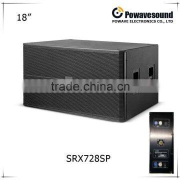 SRX728SP powavesound professional 18 inch subwoofer speaker box dual full range speaker pa speaker high power