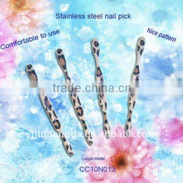 plastic handle stainless steel nail pick