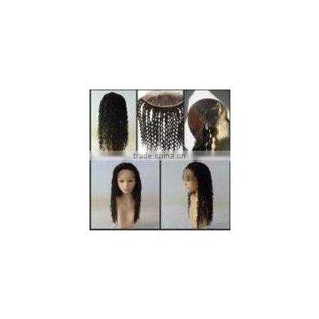 straight virgin human lace frontals - seamless lace in front. - wholesale only