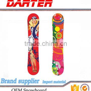 High quality Tri-axial fiberglass snowboard freestyle skis made in china