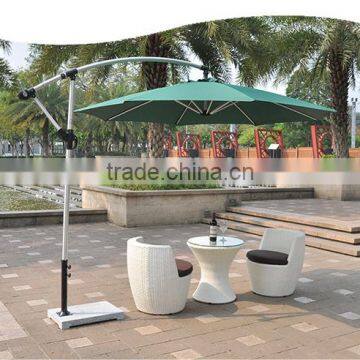 Vase Rattan Garden Sofa Furniture With Parasol Garden Umbrella photo-3
