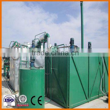 ZSA black used engine oil recycling machine