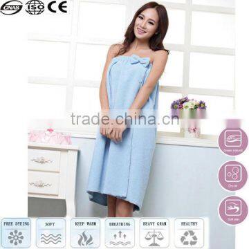 blue lady sexy bath bench towel with elastic