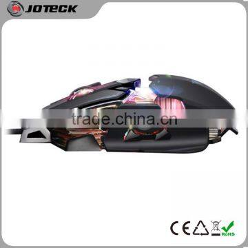 Big Size Illuminated Programmable Metal Computer Mouse for Gamer photo-4