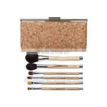 6pcs wholesale brush own logo cosmetic brush set