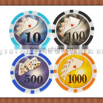 11.5g denomination Taiji poker chips