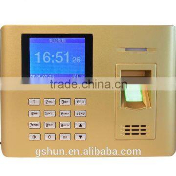 2.8'' screen size fingerprint attendance machine