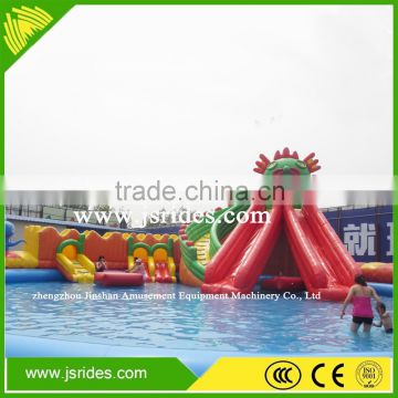 Funny Commercial Water Slide Giant Inflatable Water Slide For Sale