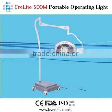 Lewin brand Germany hospital equipment/ portable operating LED light CreLite 500M