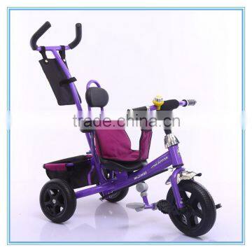 Lovely Style Baby Bicycle 3 Wheel Baby Tricycle/Pushing Kids Tricycles With Comfortable Seater Bicycle/ Kids Trike 3 Wheel Car photo-2