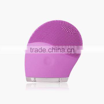 BP-1068 Mini Electric Facial Cleaner Brush Cleansing Face Massager Anti Aging Brushs Waterproof Silicone Scrubber Deep Pore