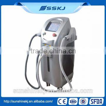 Vertical Salon use hair removal machine elight plus 808nm diode laser