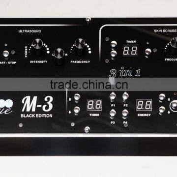 Multifunctional Beauty Machine: Ultrasonic Skin Scrubber + Ultrasound Therapy + Microcurrent Therapy - Alvi Prague M-3 photo-4