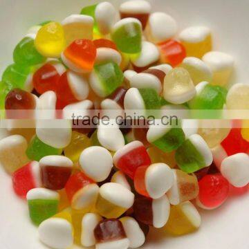 Assorted bulk fruity soft jelly gummy candy