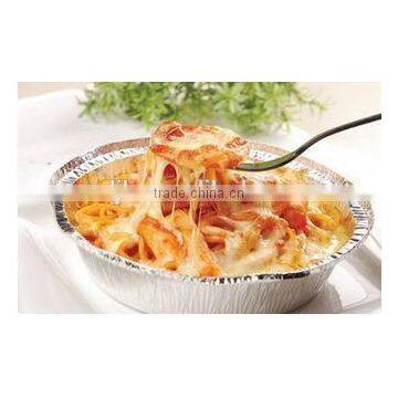 7" Round Aluminium foil Container for lasagna /Aluminium foil pie pan