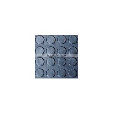 round dot deck rubber mat ,passageway rubber floor