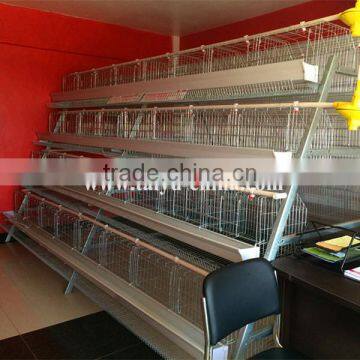 Kenya Nairobi Warehouse 120 160 and 256 birds Chicken Layer Cage