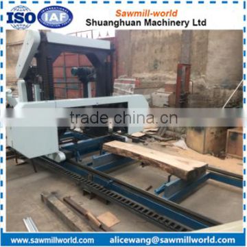 New year new wood cutting machine horizontal band sawmill machine for sale