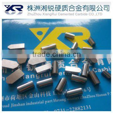 tungsten carbide insert/tip for notch milling cast iron rolls