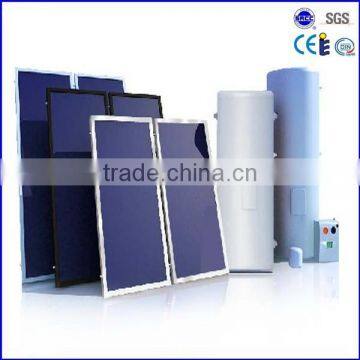 split flat panel solar water heater