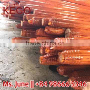 Low Price PVC Coated Wooden Broom Handle photo-4