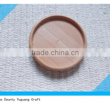 handmade Eco-friendly vintage round wooden plates