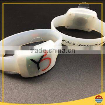 Party Supplies Silicone LED Wristband Remote Control