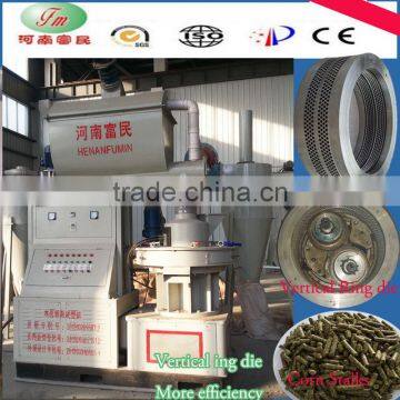 Low energy consumption ring die wood chips pellet machine