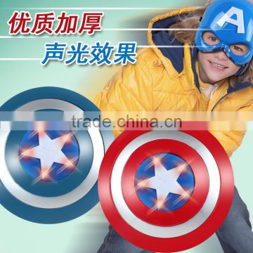 YS Plastic Cosplay Halloween party costumes LED Captain America Shield