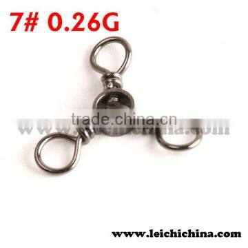 Low price carp fishing 3-way rolling swivels