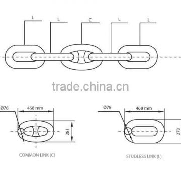 Grade R4 78mm Chain Tail