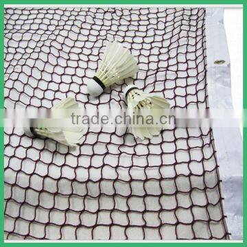 PE Badminton net/ PP Badminton netting/professional badminton net