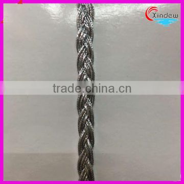 Width 1cm Metallic Yarn Weaving Trimming