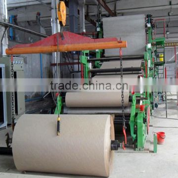 Cardboard base paper making machine price craft paper test liner machine price