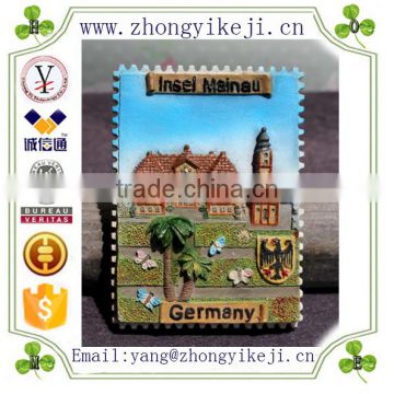 factory custom-made handmade carved fashion polyresin germany souvenir magnet