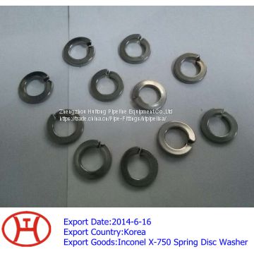 Inconel X-750 Spring Disc Washer