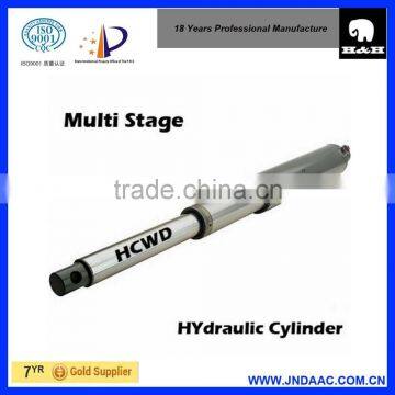 Agricultural machine used telescopic hydraulic cylinder