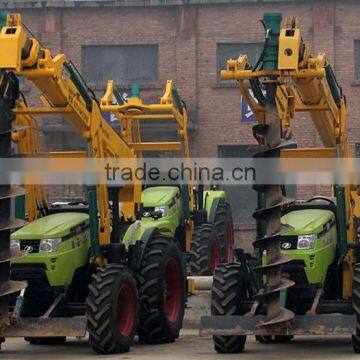 Tractor Mounded Drilling Rig With Ditcher/ditching Machine/ Trench Digger Integrated Machine photo-4