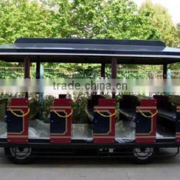 20 seats passenger trailer,open wagon