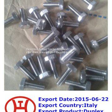 Duplex steel S32750 Hex bolts