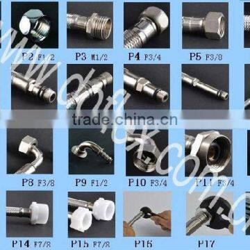 304# Stainless Steel Knitted Hose EPDM Model DK001 Plumbing Hose 10cm~200cm photo-5